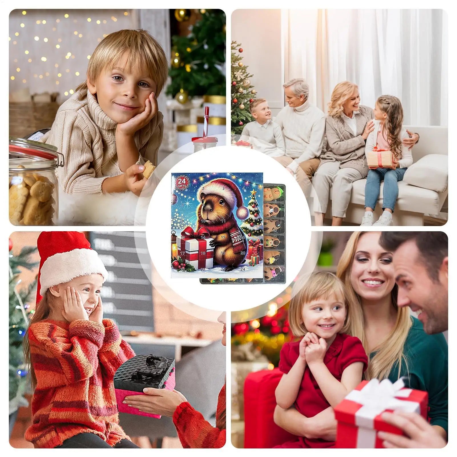 CAPYJOY 2025 – Cute Capybara Advent Toy Calendar for Holiday Fun
