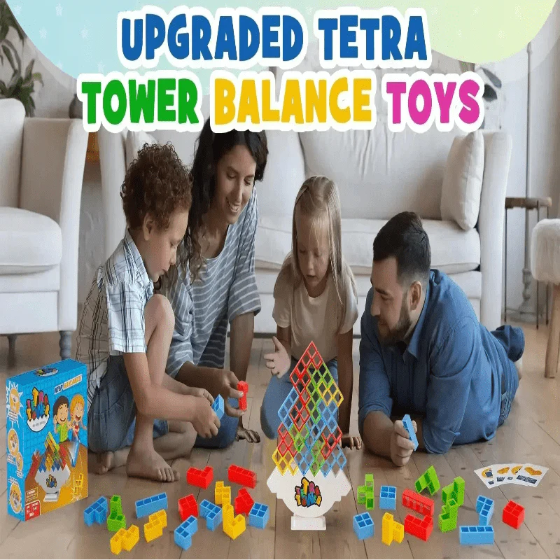 BALANTRIQ – Colorful Balance Stacking Game for Kids & Adults
