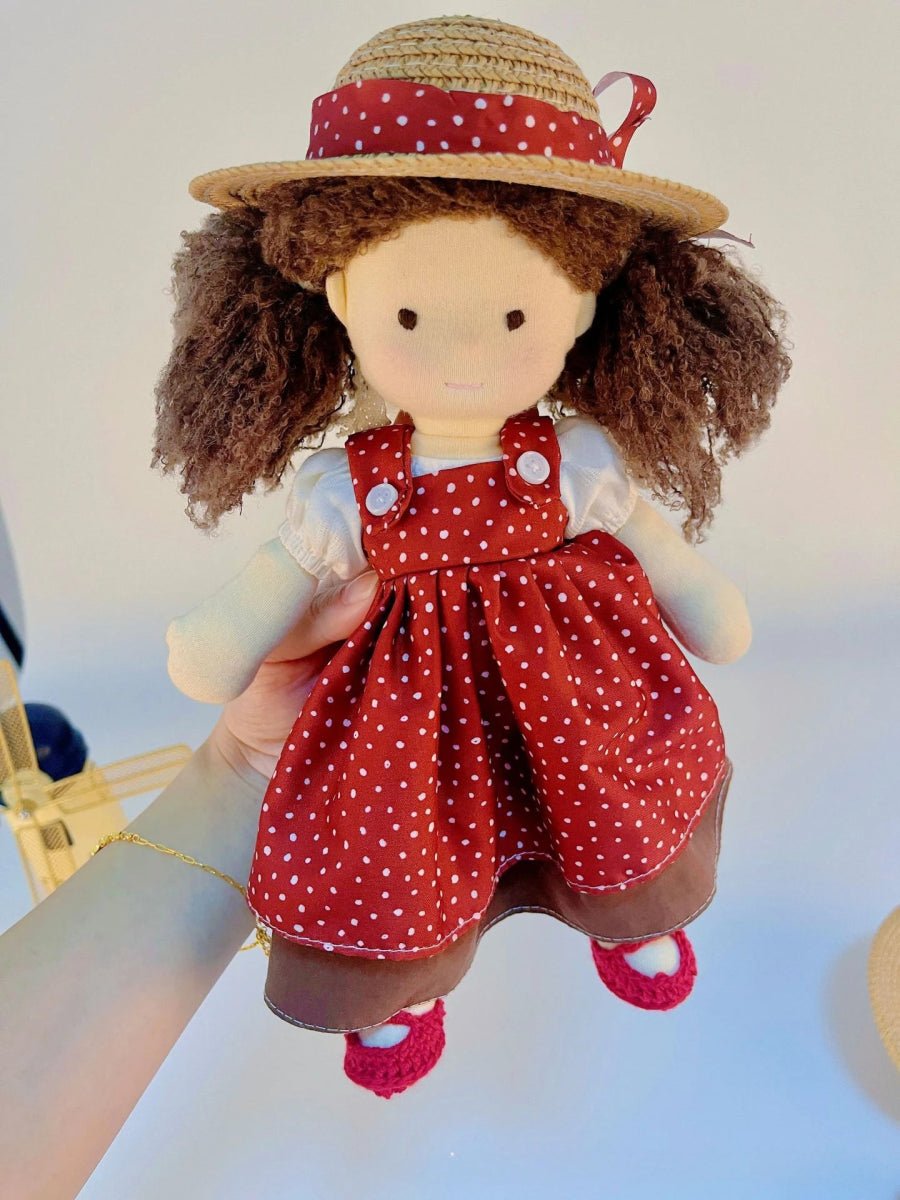 Cottonella – Handmade Waldorf Doll Made of Soft Cotton for Children