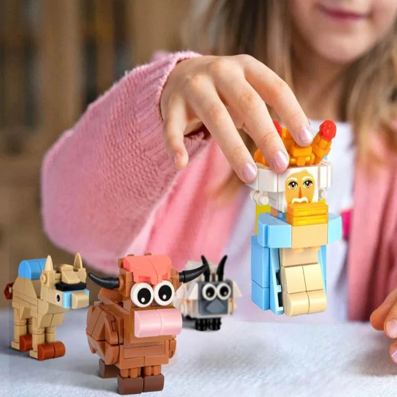 BRICKMAS – Creative DIY Nativity Advent Calendar with 24 Building Blocks