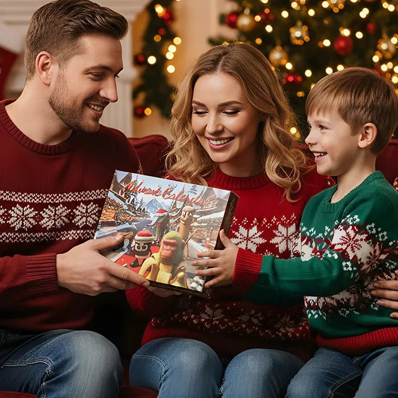 SURPRISIA – Creative Kids’ Advent Calendar with Fun Figures for Christmas Countdown