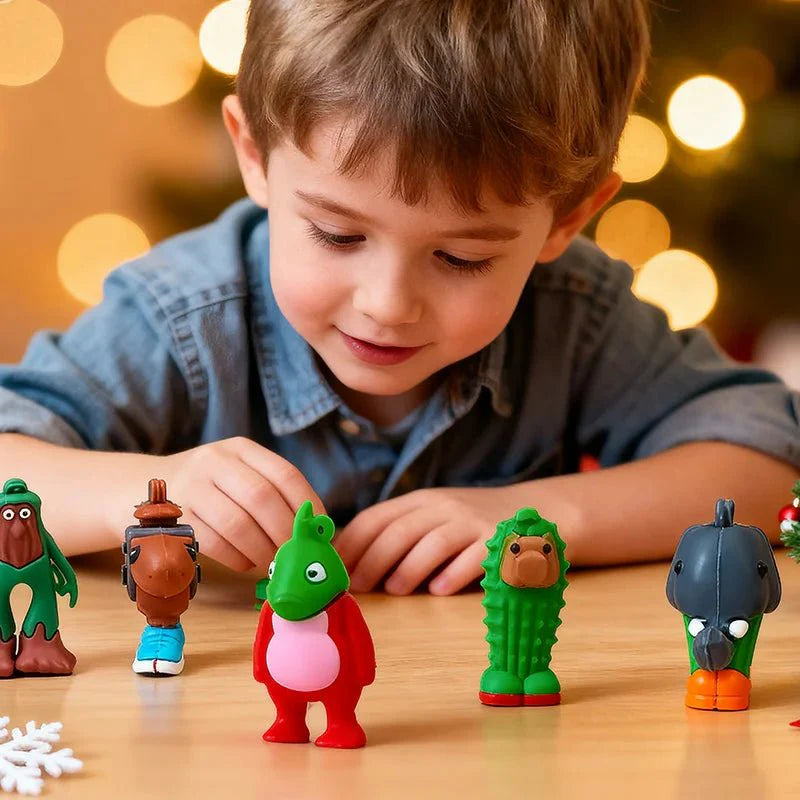 SURPRISIA – Creative Kids’ Advent Calendar with Fun Figures for Christmas Countdown