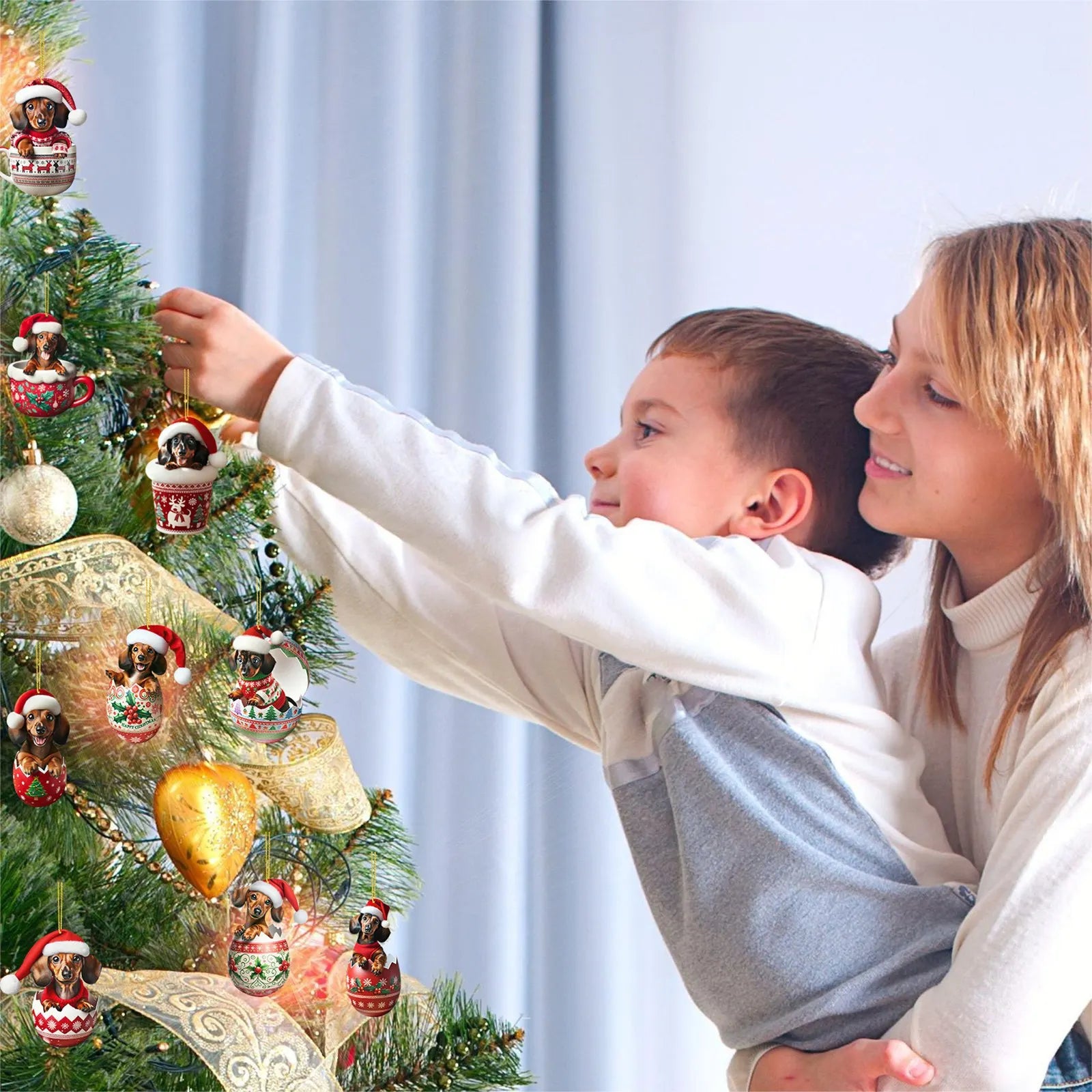 PAWCOUNT 2025 – 24-Day Dog Cup Pendant Advent Calendar for Festive Surprises