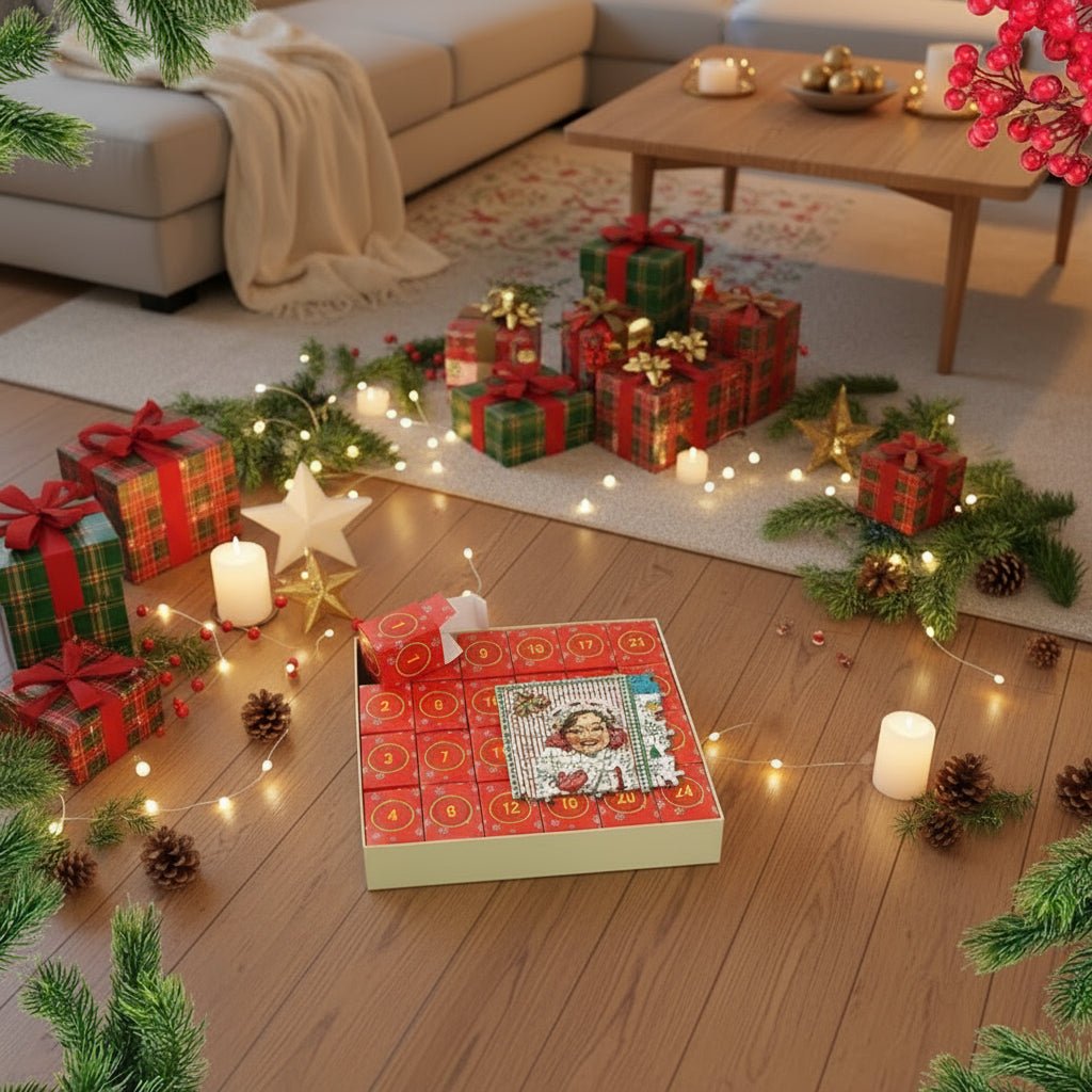WONDERPIECE – 1000-Piece Advent Calendar for Christmas Countdown Fun