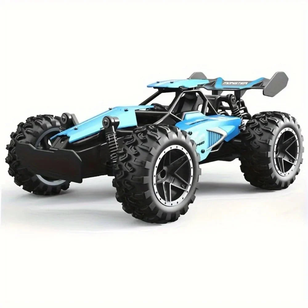 RACERUSH – Electric 1:18 Off-Road RC Car with Durable Rubber Wheels