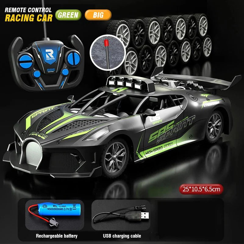DRIFTSTORM – High-Speed 1/18 RC Drift Car for Kids with Easy Control