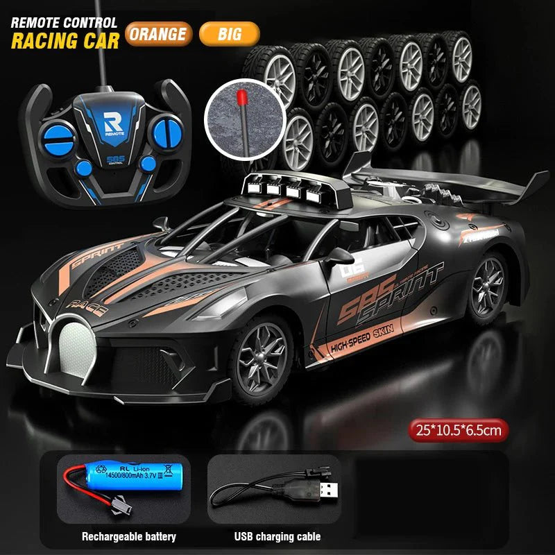 DRIFTSTORM – High-Speed 1/18 RC Drift Car for Kids with Easy Control