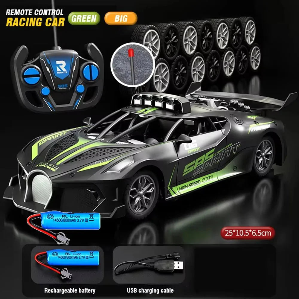 DRIFTSTORM – High-Speed 1/18 RC Drift Car for Kids with Easy Control
