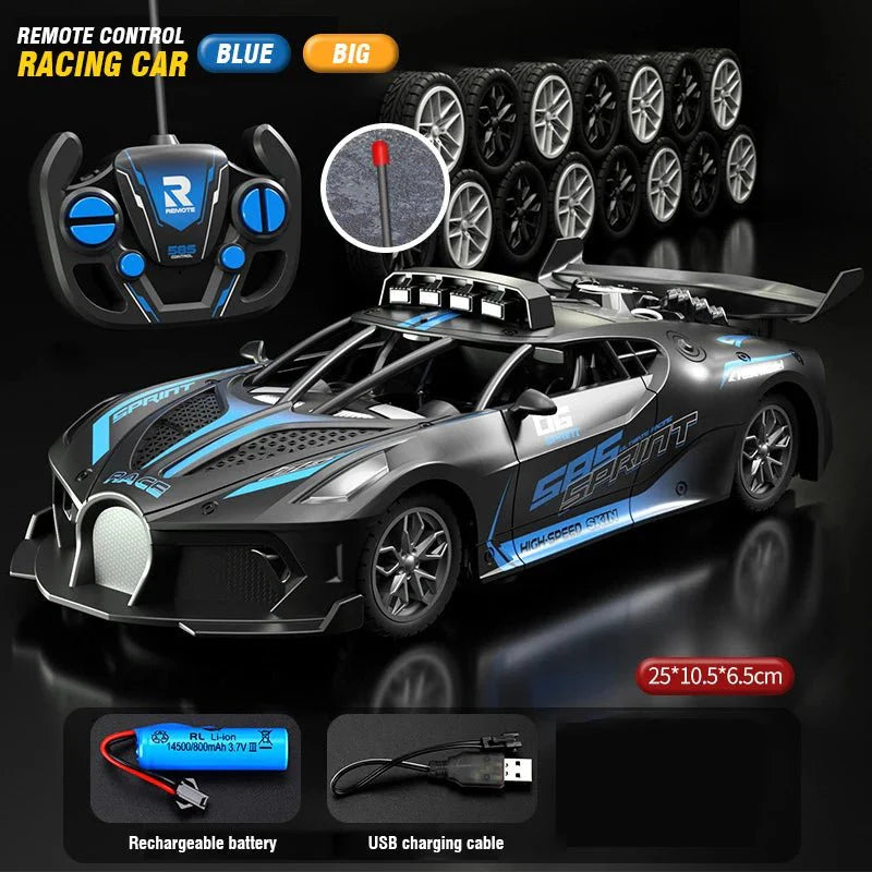 DRIFTSTORM – High-Speed 1/18 RC Drift Car for Kids with Easy Control
