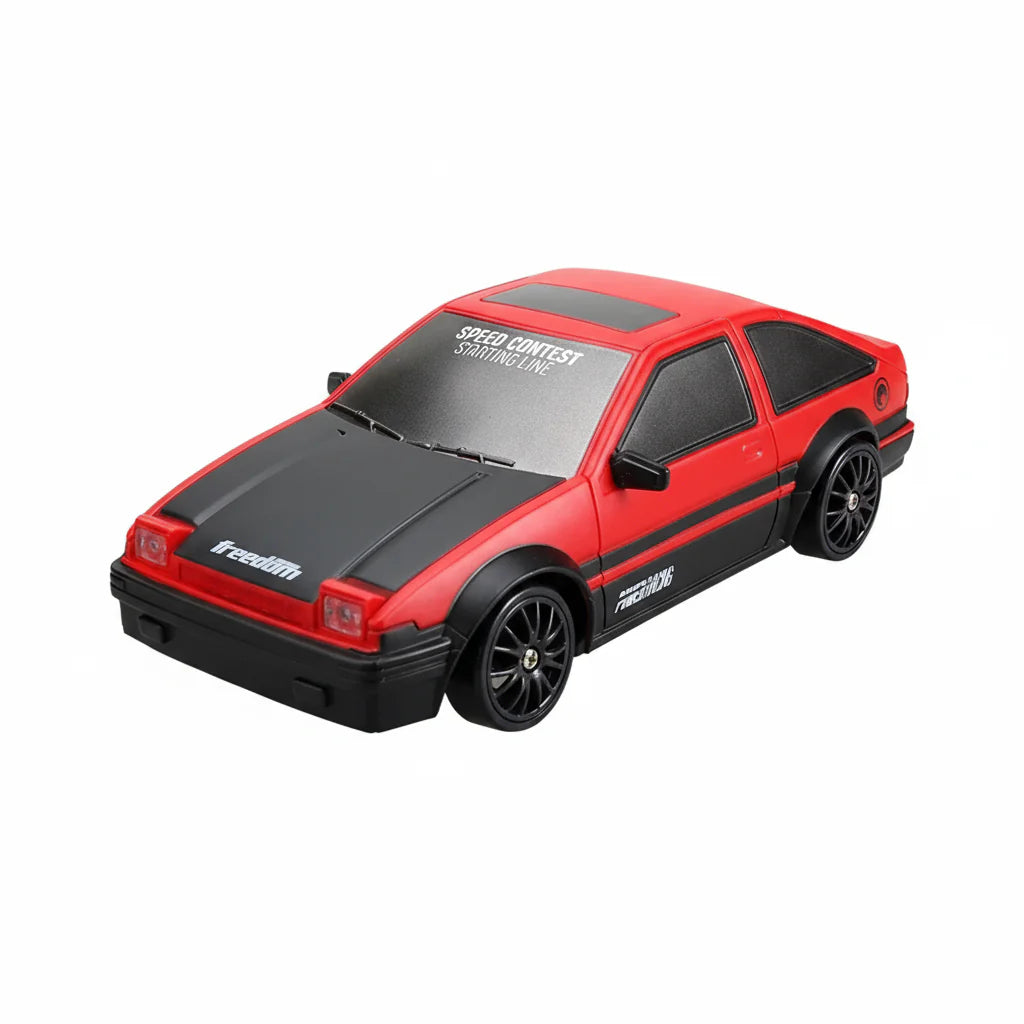 DRIFTMAX – 4WD 1:24 RC Drift Car with Replaceable Tires for Realistic Racing