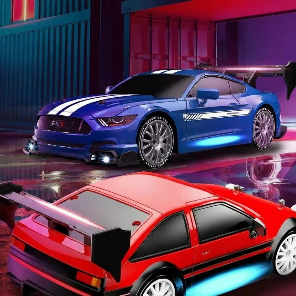 DRIFTMAX – 4WD 1:24 RC Drift Car with Replaceable Tires for Realistic Racing