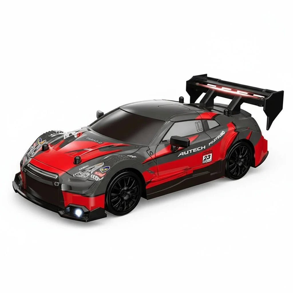 DRIFTMAX – 4WD 1:24 RC Drift Car with Replaceable Tires for Realistic Racing