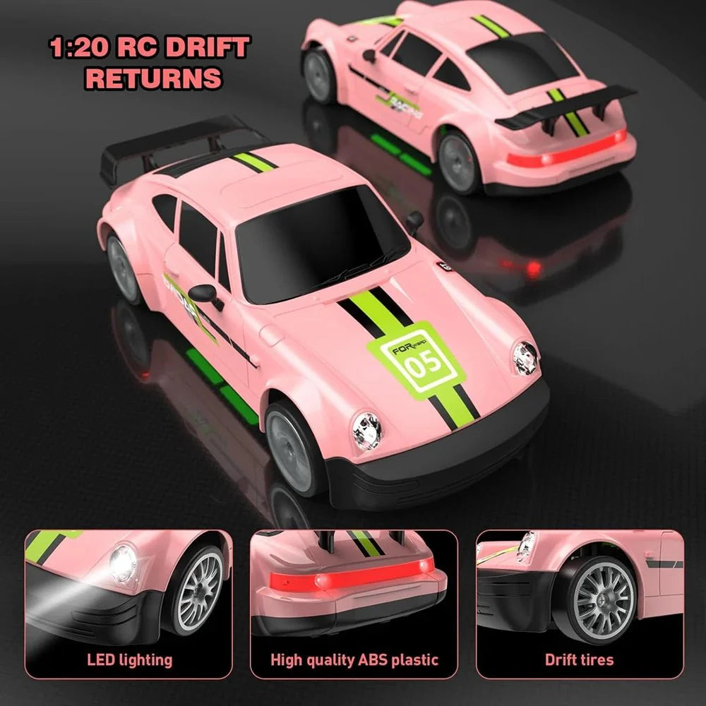 DRIFTLUX – 1:20 High-Speed 4WD RC Drift Car with LED Lights