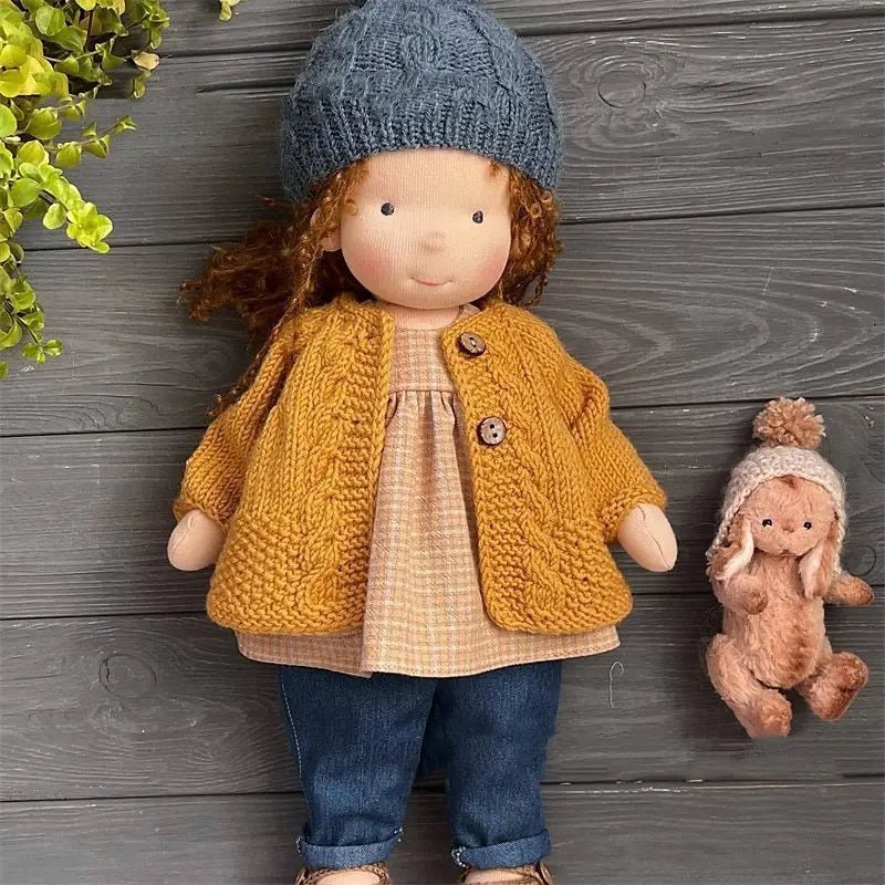 Lumina – Handmade Waldorf Doll with Accessories in Gift Box