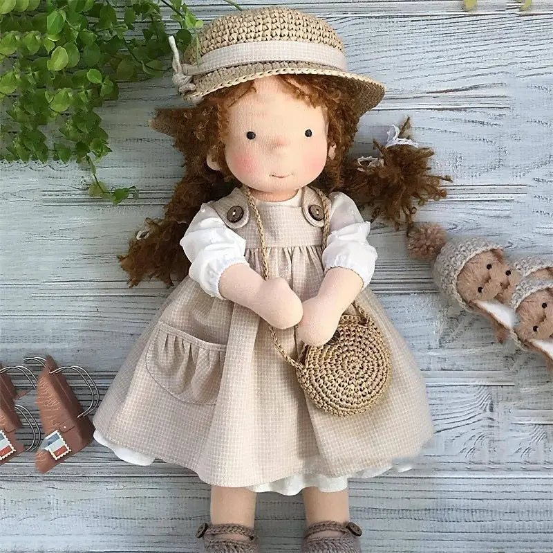 Lumina – Handmade Waldorf Doll with Accessories in Gift Box
