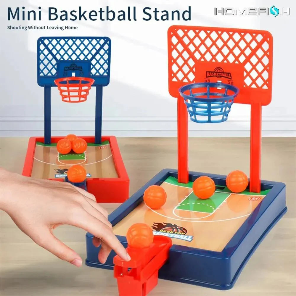 MINISHOT – Portable Mini Basketball Game Set for Desk, Travel & Family Fun