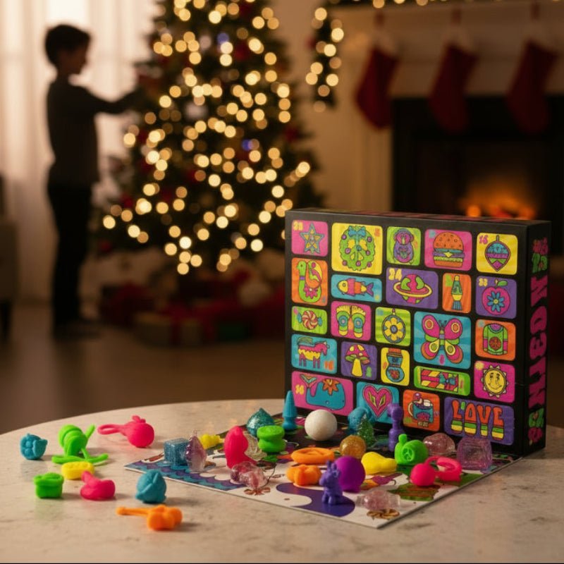 SQUISHMAS – 2025 Fidget Toy Advent Calendar with 24 Daily Surprises