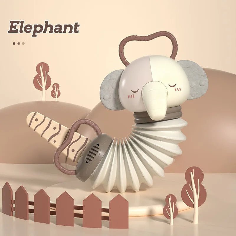 BÉBÉSONÉ – 2-in-1 Musical Accordion & Rattle Toy for Sensory Play