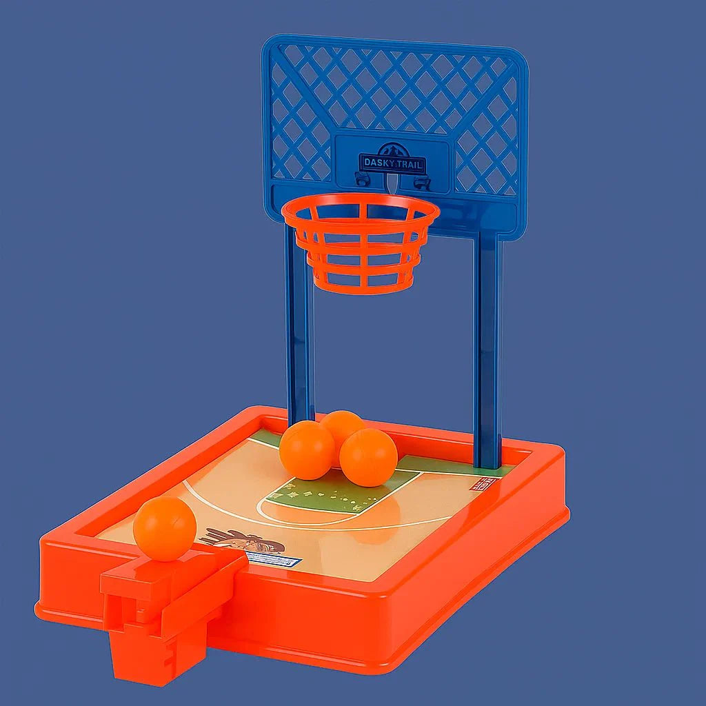 MINISHOT – Portable Mini Basketball Game Set for Desk, Travel & Family Fun