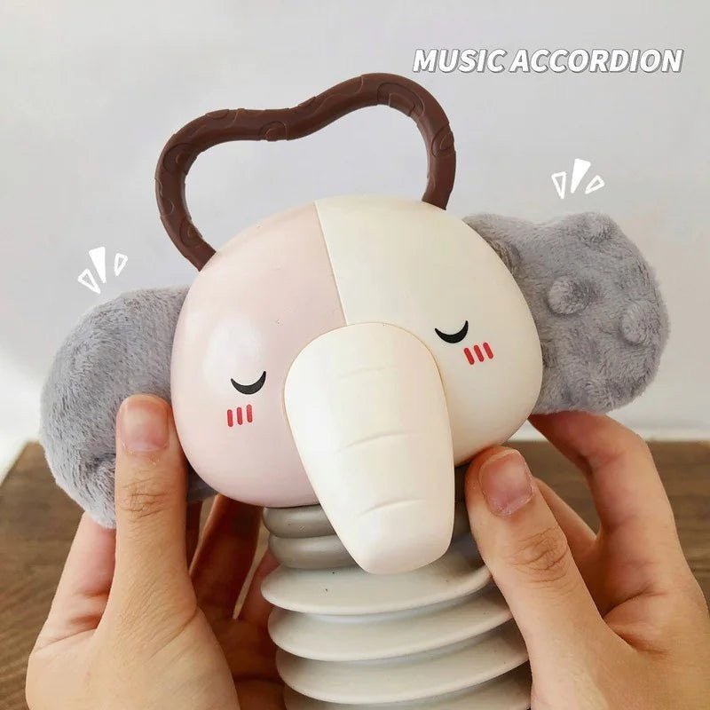 BÉBÉSONÉ – 2-in-1 Musical Accordion & Rattle Toy for Sensory Play