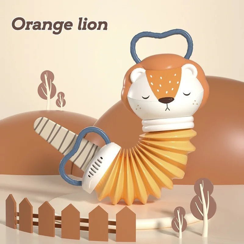BÉBÉSONÉ – 2-in-1 Musical Accordion & Rattle Toy for Sensory Play