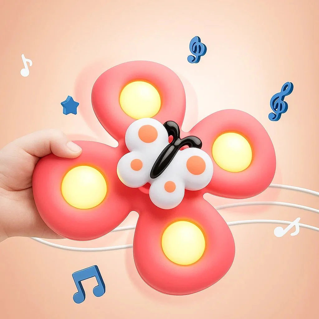 BABYBLOOP – Engaging Baby Spinner Toy for Motor Skills & Sensory Development